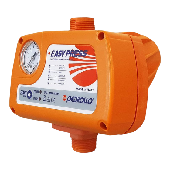 PEDROLLO EASYPRESS Series User Manual