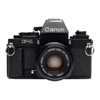 Canon F-1 Quick Start Manual