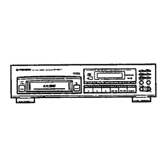 Pioneer PD-M603 Manuals