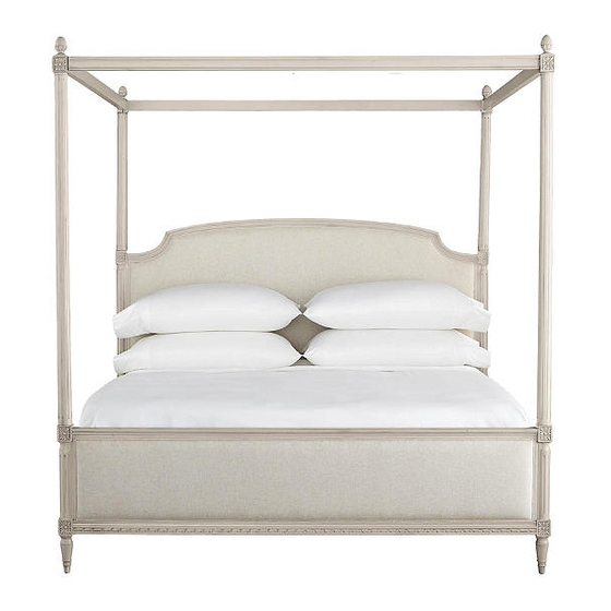 Frontgate ETIENNE CANOPY BED Assembly Instructions Manual