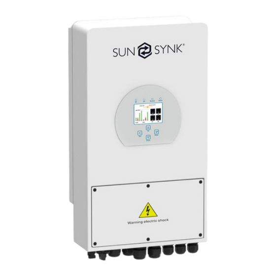 SunSynk SYNK-3.6K-SG01LP1 User Manual