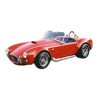 Era Replica Automobiles 427SC Assembly And Service Manual