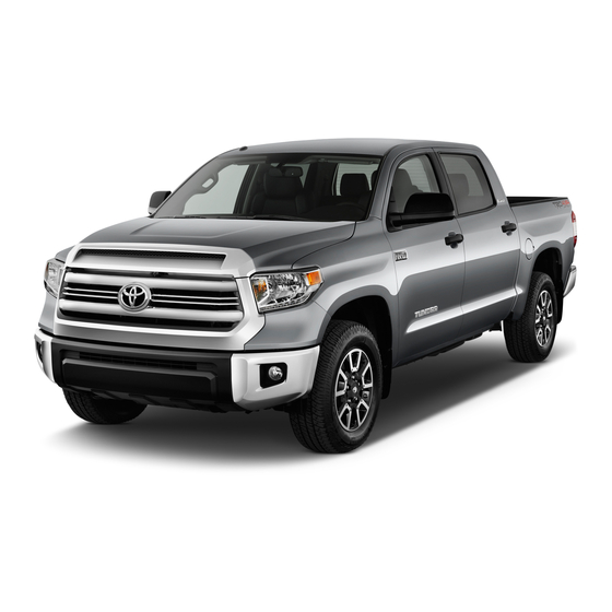 Toyota tundra 2016 User Manual
