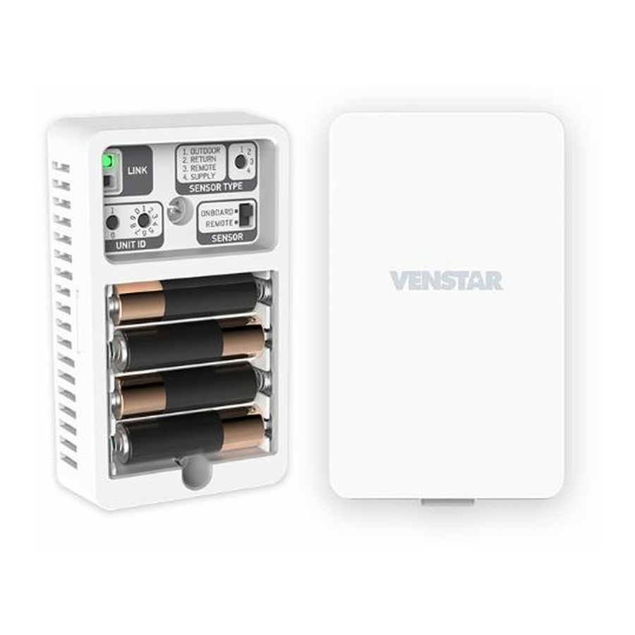 Venstar ACC-TSENWIFI Installation Instructions