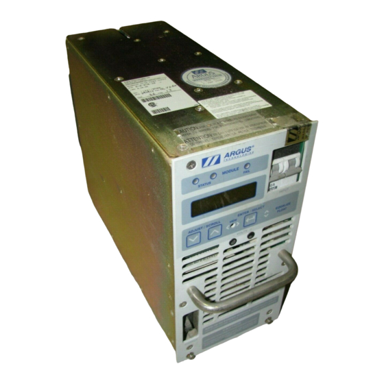 Argus RSM 48 UPF Manual