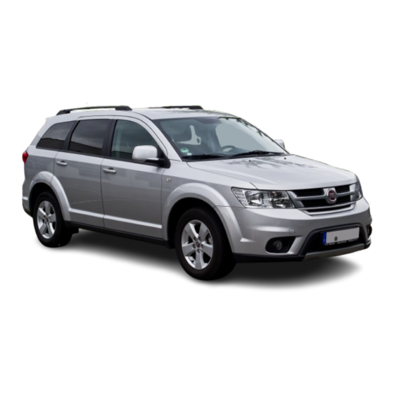 Fiat Fremont 2013 Owner's Handbook Manual