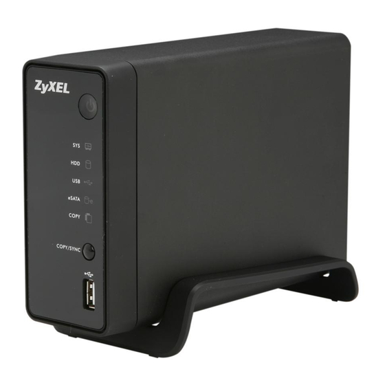 ZyXEL Communications NSA210 User Manual