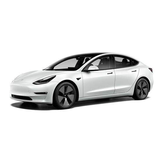 Tesla MODEL 3 2020 Manuals