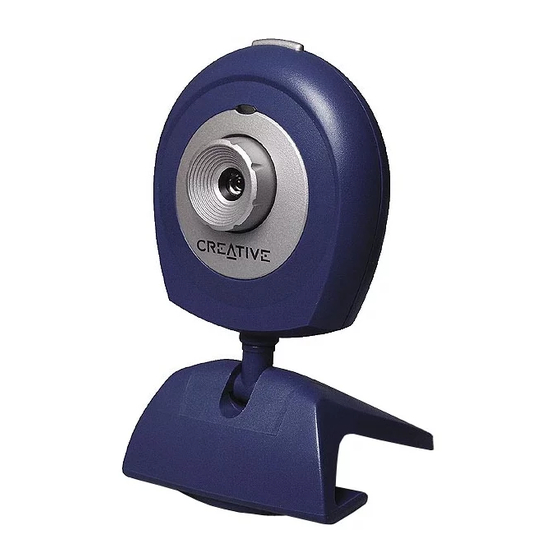 Creative WebCam Pro eX User Manual