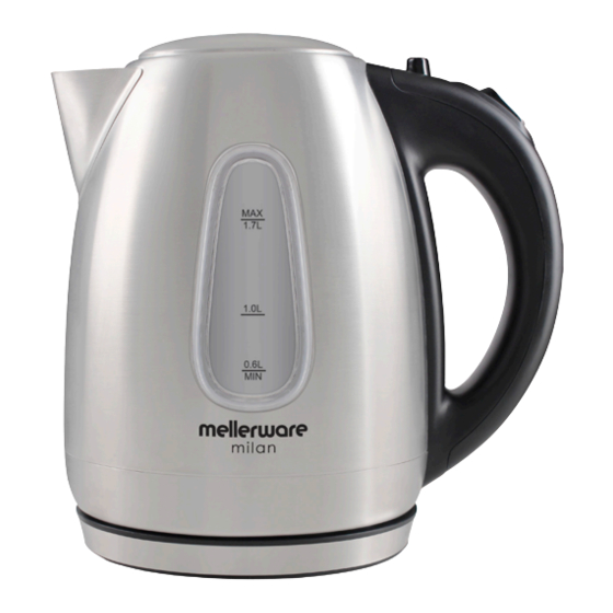 Mellerware MILAN Manual