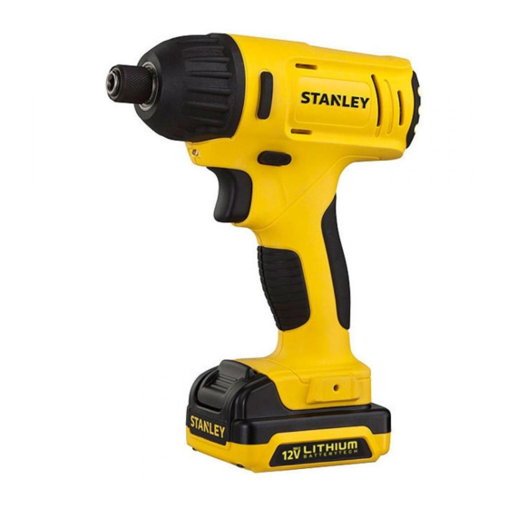 Stanley SCI121 Original Instructions Manual