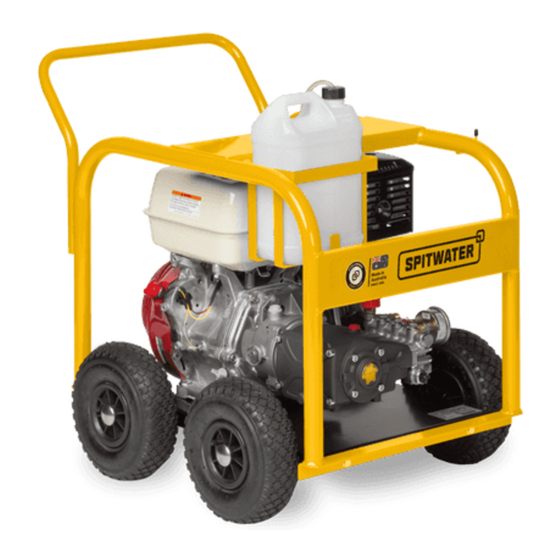 Spitwater SCWA67 Operating And Maintenance Manual