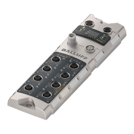 Balluff BNI00H7 User Manual