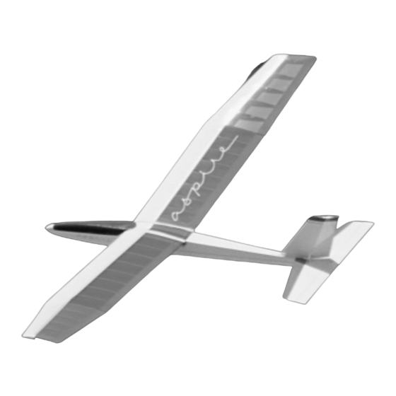Hangar 9 ULTRA aspire Instruction Manual