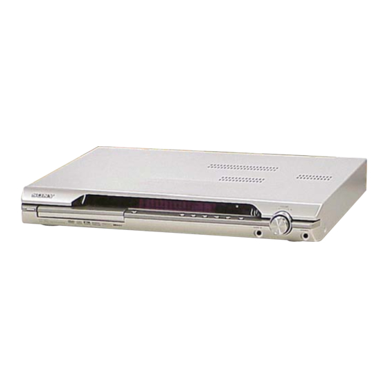 Sony HCD-DZ118K Manuals