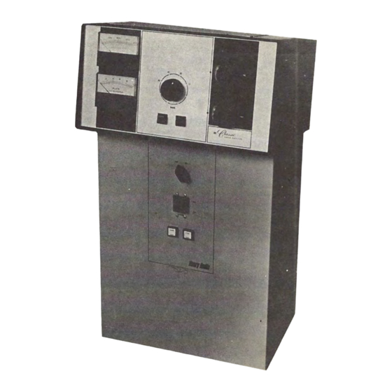 Henry Radio 3K -Classic Operating And Maintenance Manual