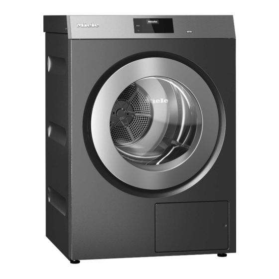 Miele PDR 910 EL SOM Operating And Installation Instructions