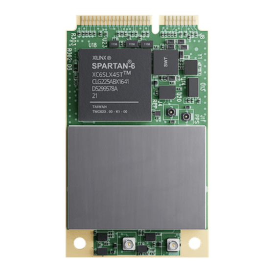 Epiq Solutions Sidekiq Mini PCIe Hardware User Manual