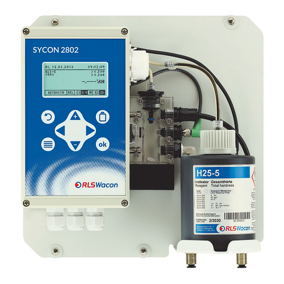 RLS Wacon SYCON 2802 Manuals
