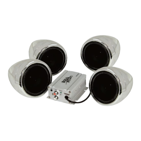 Boss Audio Systems MC740B User Manual