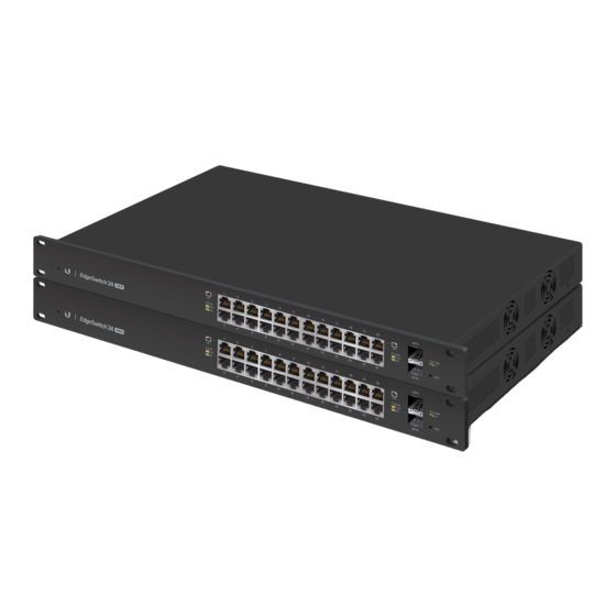 Ubiquiti EdgeSwitch ES-24-250W Quick Start Manual