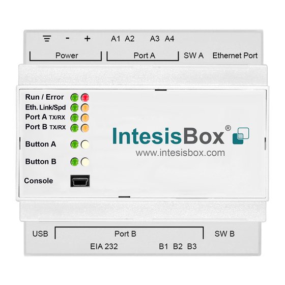 IntesisBox IBOX-BAC-MBM Installation Sheet