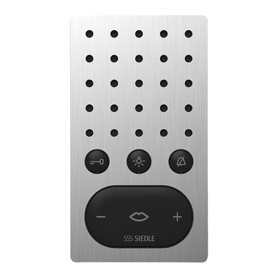 SSS Siedle BFS 850-0 Product Information