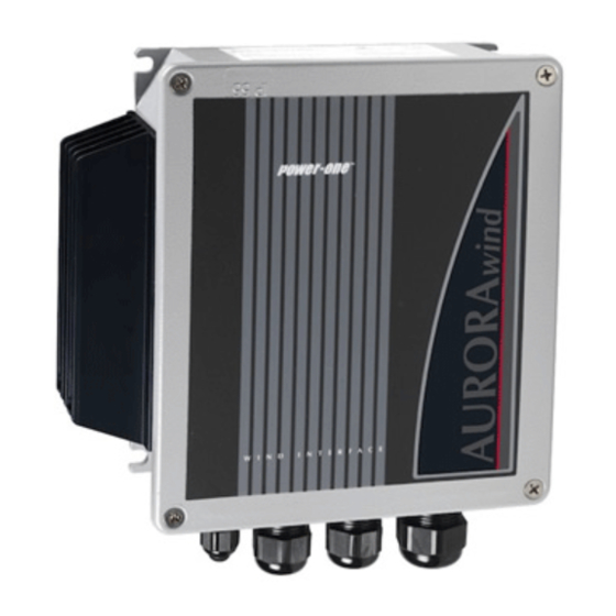 Power One AURORA PVI-7200-WIND-INTERFACE Installation And Operator's Manual