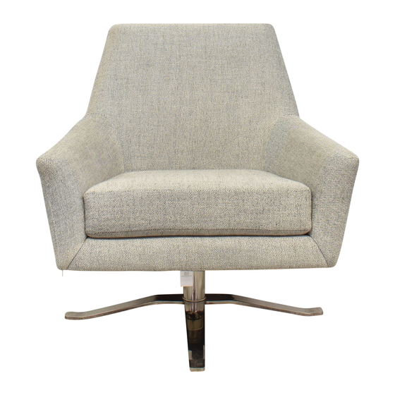 West Elm Swivel Base Chair 5612437 Assembly Instructions