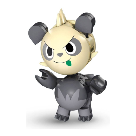 Mega Construx POKEMON WONDER BUILDERS PANCHAM GFV74 Manual