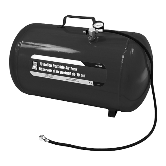 Power Fist 8474942 Air Compressor Manuals