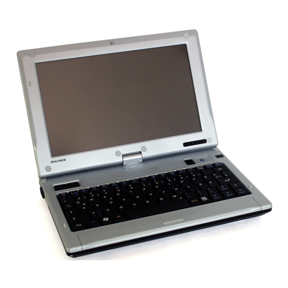 Dialogue Flybook A33i Supplementary Manual
