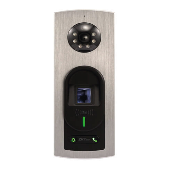 ZKTeco Notus Quick Start Manual