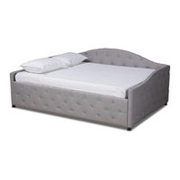 Baxton Studio BECKER-FULL-DAYBED Assembly Instruction