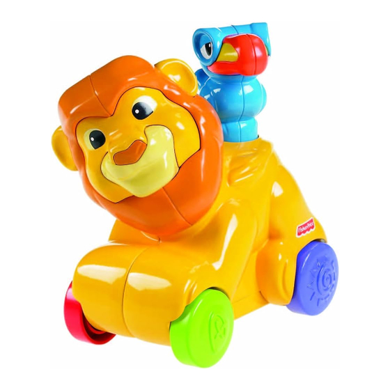Fisher-Price Disney Toy on Wheels Mufasa from Lion King Instruction Sheet