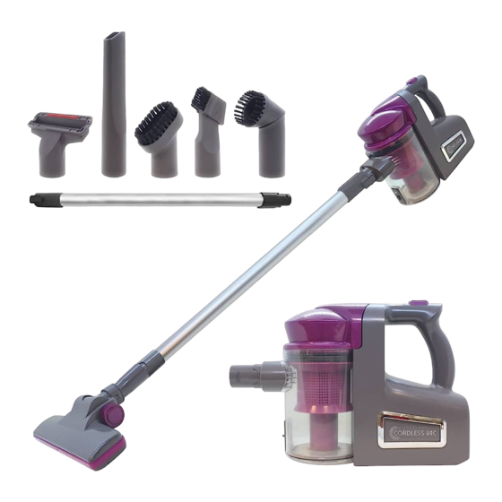 Starlyf CORDLESS VAC Manuals