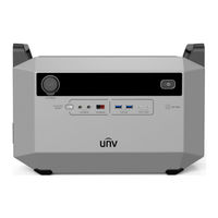 uniview technologies ES-E1000 Series User Manual