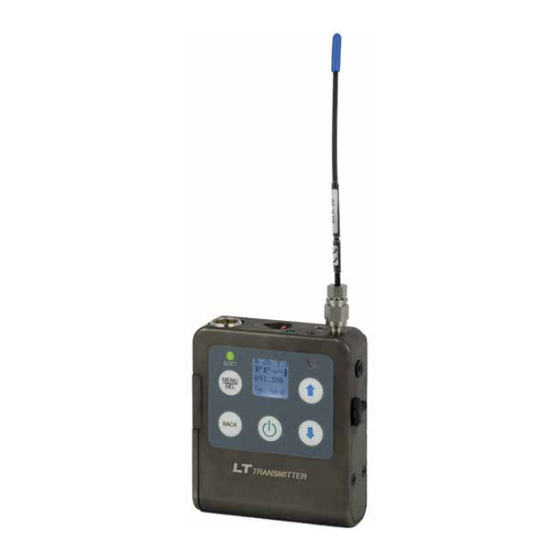 Lectrosonics LT/E01 Manuals