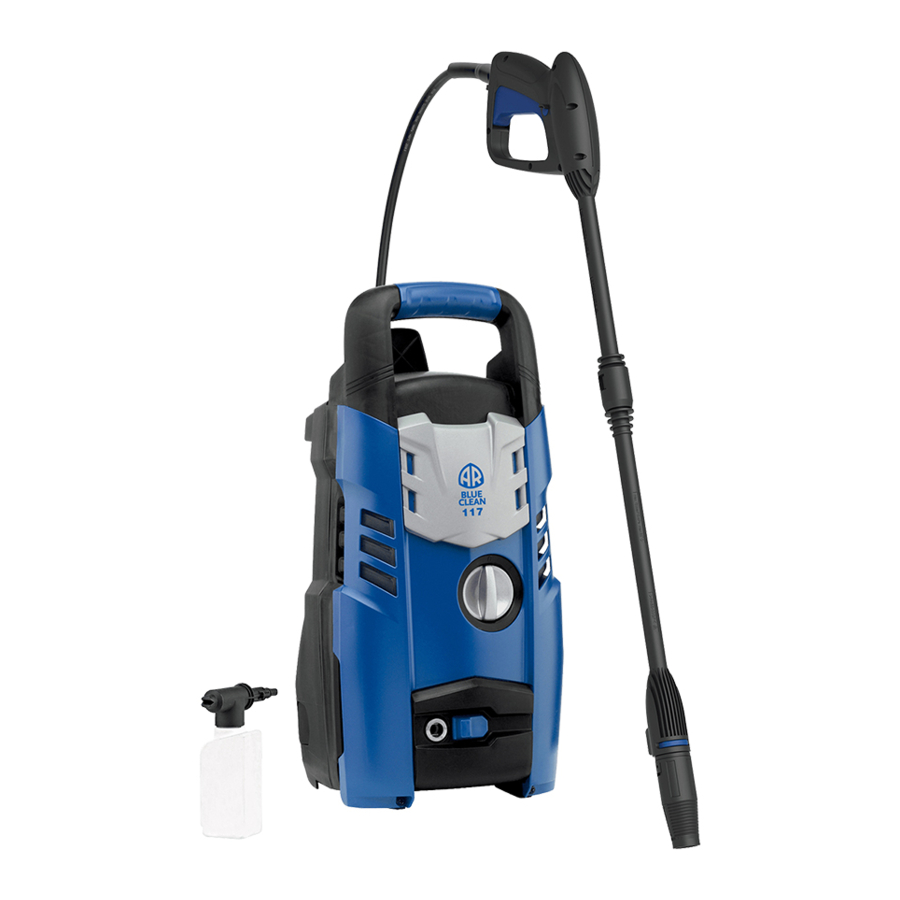 AR Blue Clean AR117 - Pressure Washer Manual
