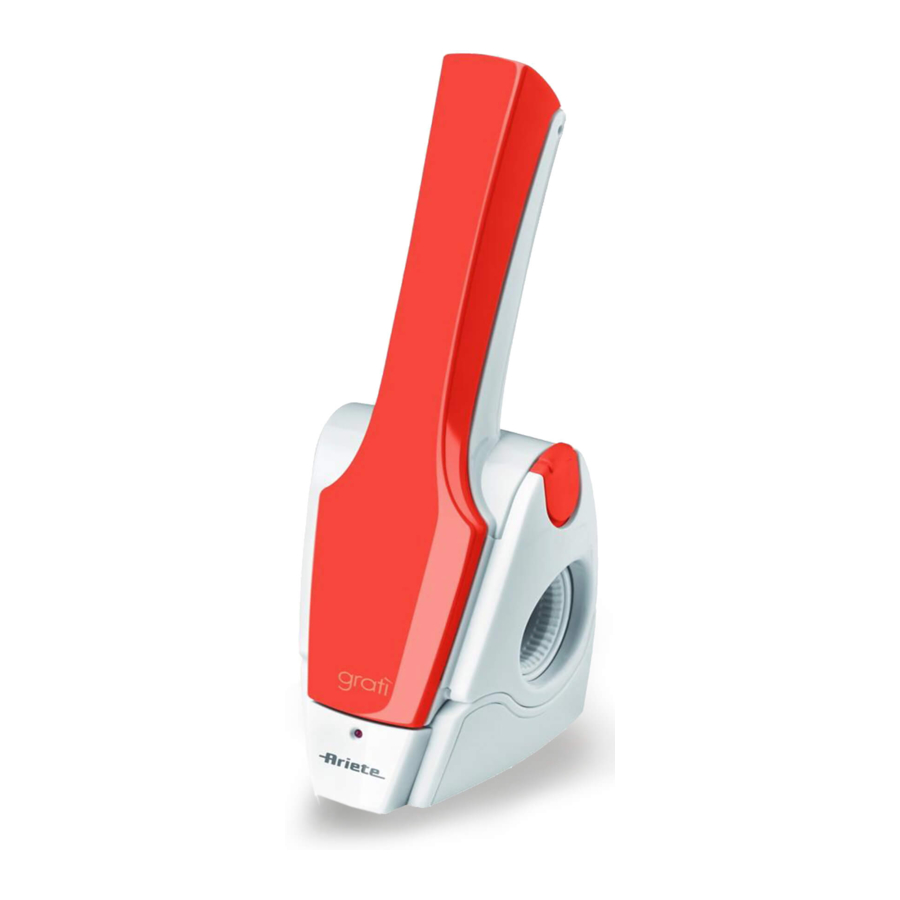 ARIETE grati 447 Manual