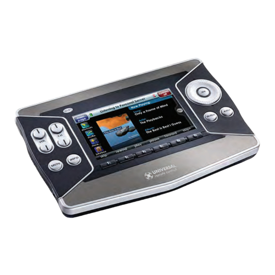 Universal Remote Control MX-6000 User Manual