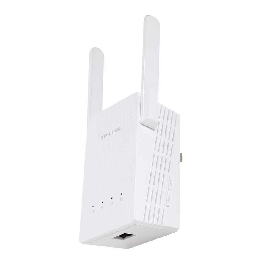 TP-Link RE210 Quick Installation Manual