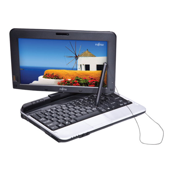 Fujitsu Lifebook T580 Manual