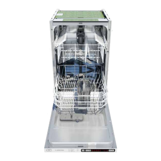 Lamona slimline integrated shops dishwasher