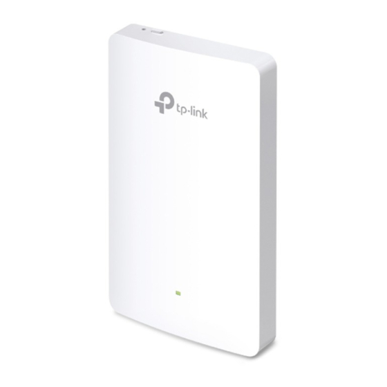 TP-Link EAP225-Wall Quick Installation Manual