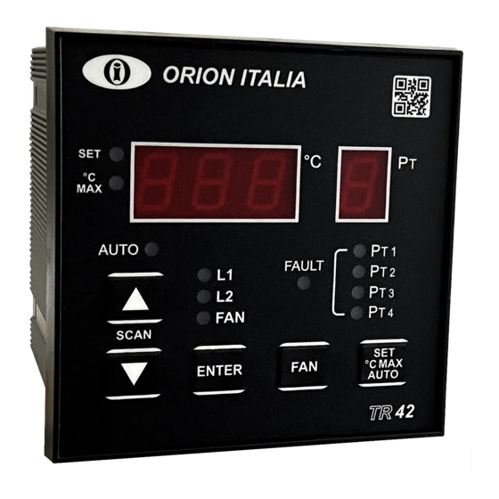 ORION ITALIA TR42 Instruction Manual