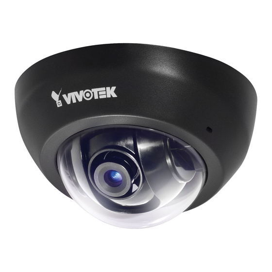 Vivotek FD8166 Quick Installation Manual