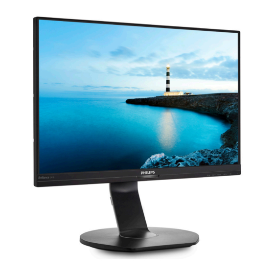 Philips Brillance 241B7QPJKEB User Manual