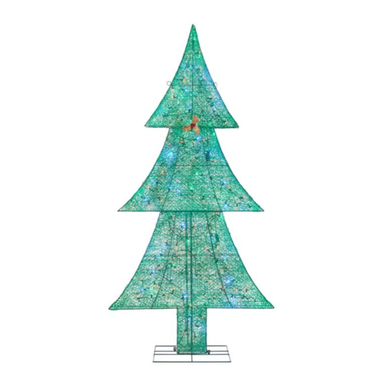 Home Accents Holiday 21RT1822111 Assembly Instructions