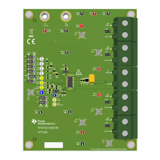 Texas Instruments TPS7H2140-SEP User Manual
